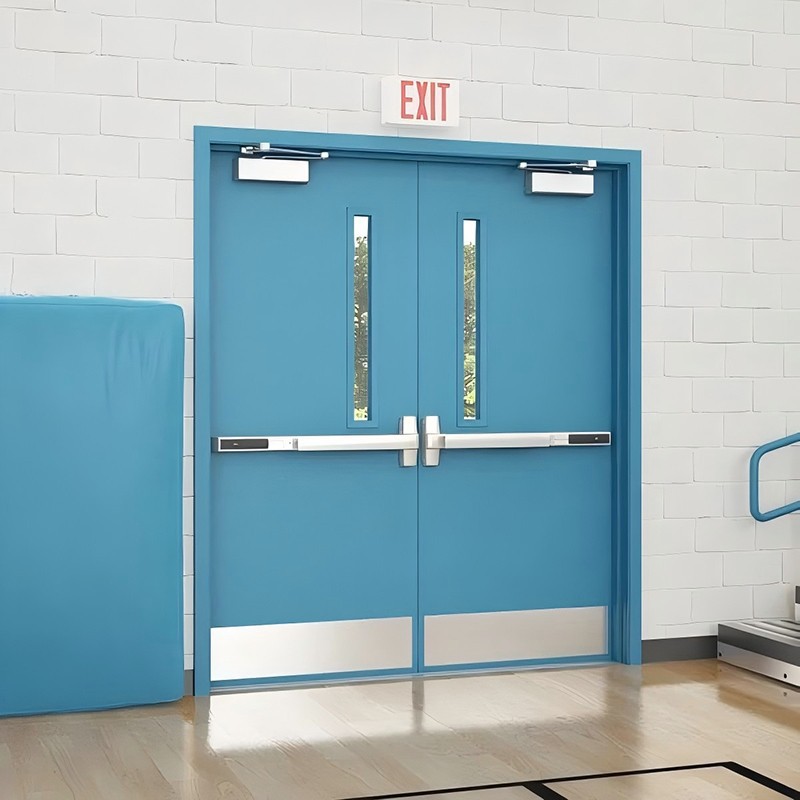 fire rated steel door for common areas